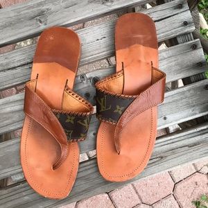 Louis Vuitton Leather Flats